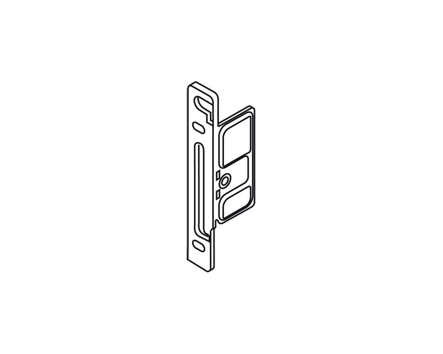 Blum METABOX Front Fixing Bracket, Height M/K/H, Screw-On. Left Hand ZSF.1700