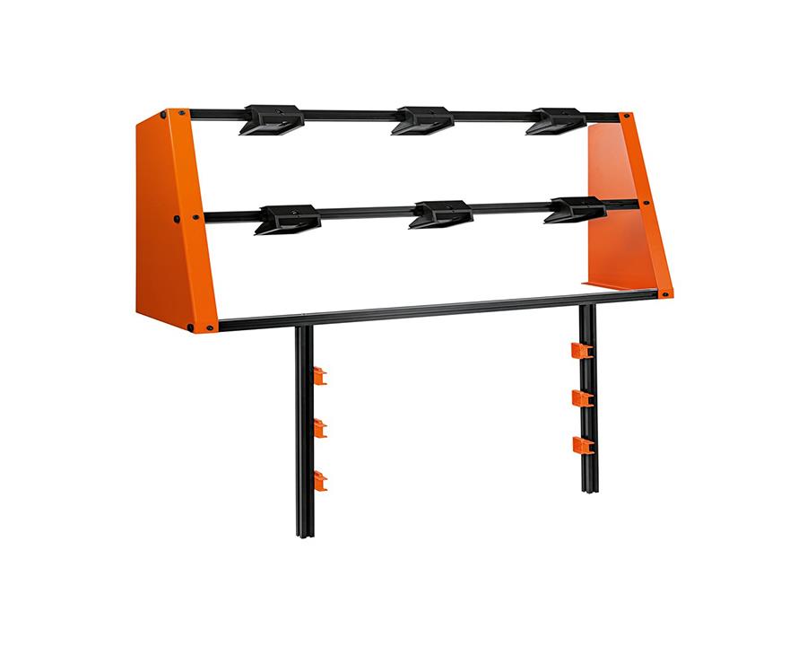 Blum Drilling Head and Ruler Storage Rack