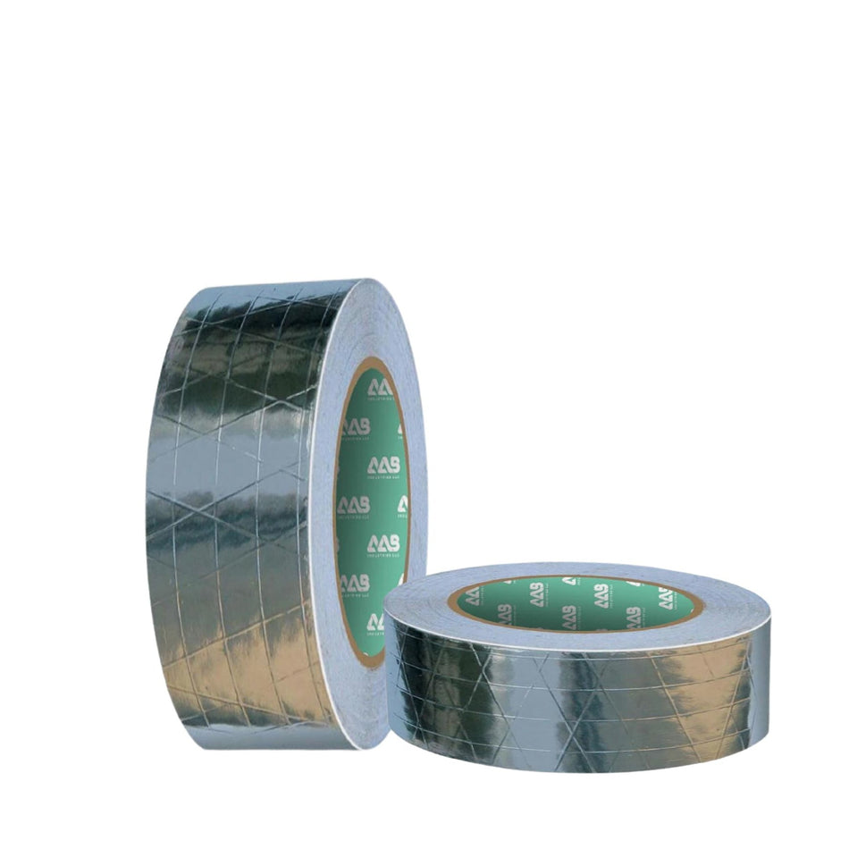 AAB APAC Reinforced Aluminium Tape 24Rolls/1Ctn