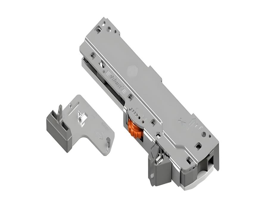 Blum TIP-ON BLUMOTION set (unit and latch) for LEGRABOX and MOVENTO. For 270 – 300mm NL runners. Type S0. Total weight of pull out 0 - 10kg T60L7040