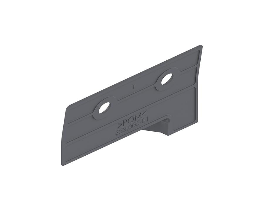 Blum SPACE CORNER Trigger Right Hand in Grey  Z33.005-01