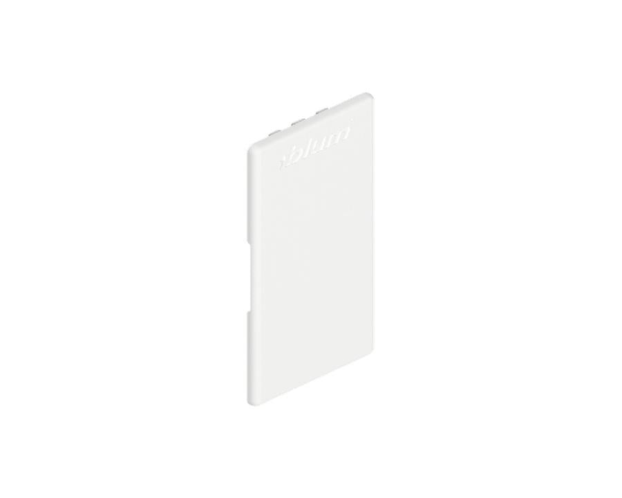 Blum LEGRABOX cover cap LOGO, internal, Silk White, ZA7.5700