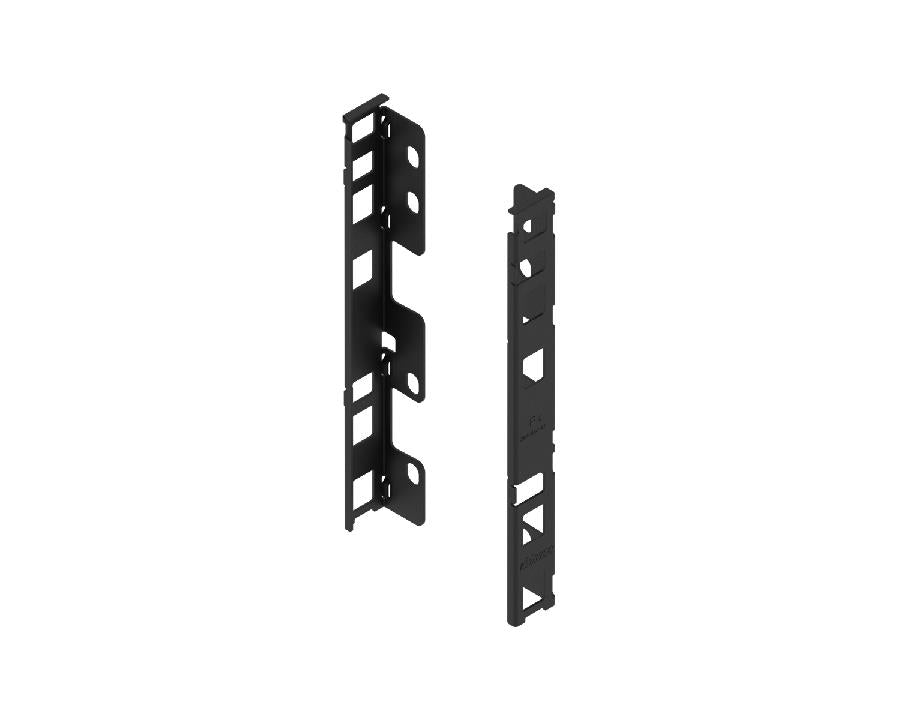 Blum LEGRABOX pure Back C Fixing Set Carbon Black ZB7C000S