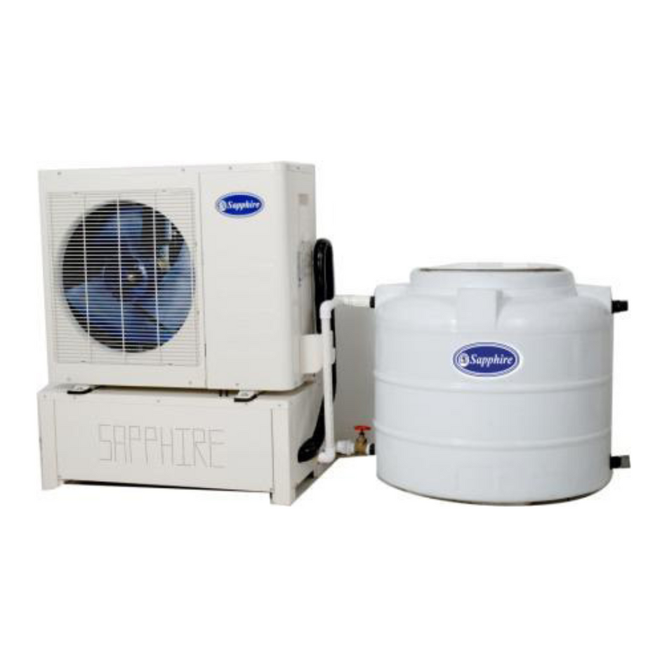 Safario Sapphire air-cooled water chiller Supply of 3.0 TR