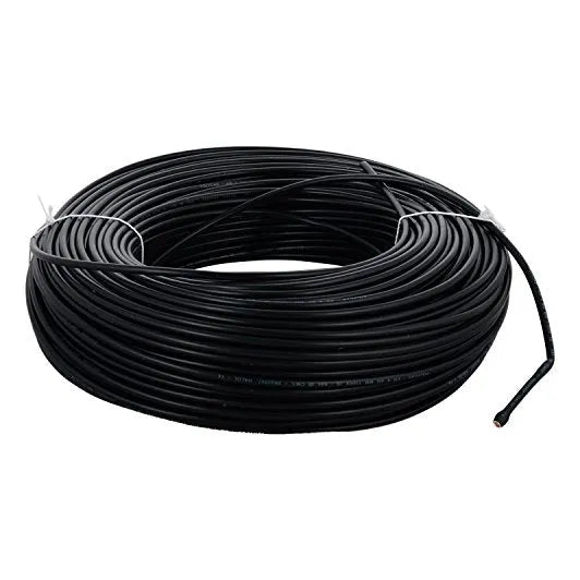 Oman PVC Single Core Cable 4mm x100yard - Black