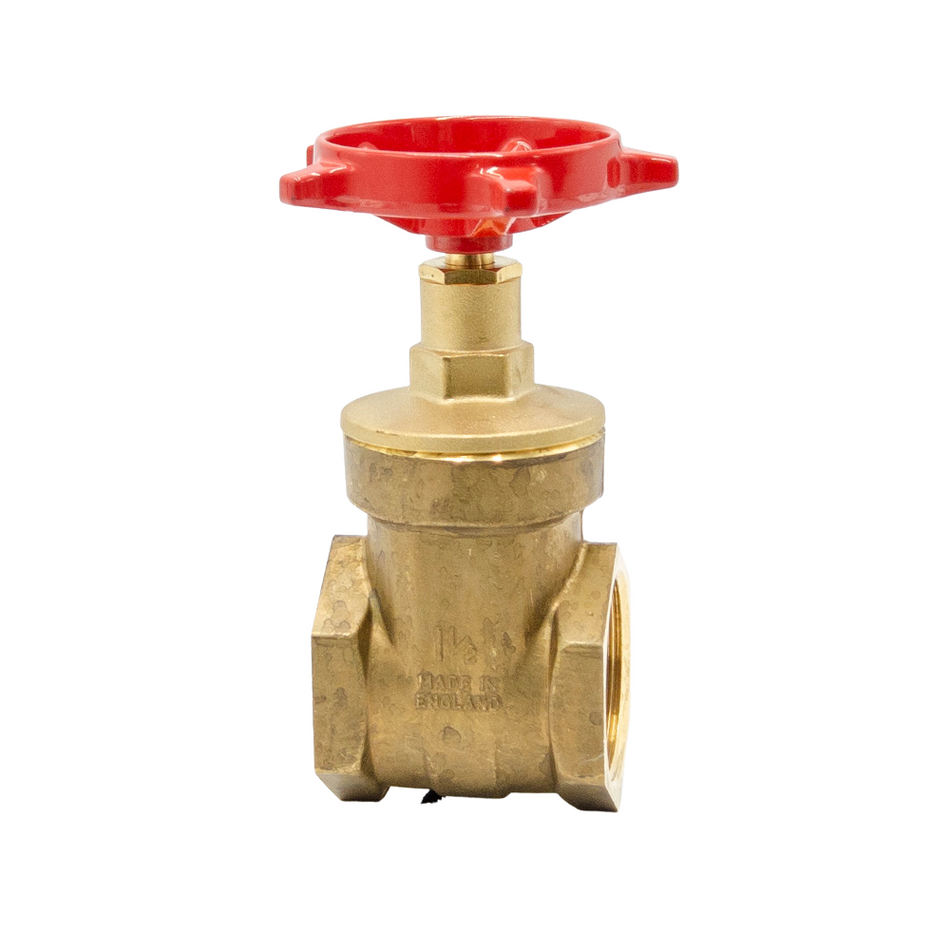 Pegler Forged Brass Full Bore Gate Valve 1 1/4"