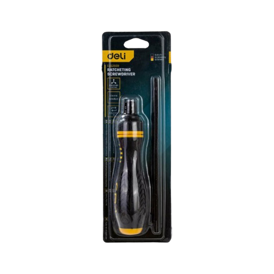 Deli Ratchet Screwdriver 6/PH2x180mm