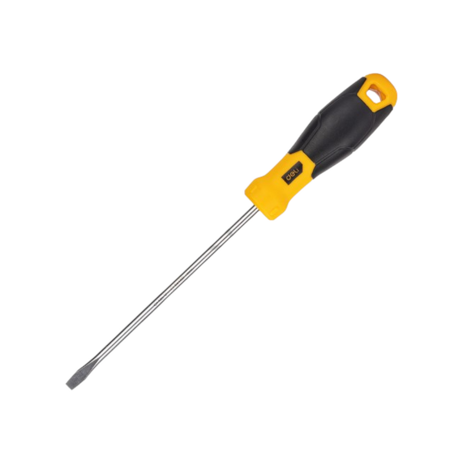 Deli Sloted Comfort Handle Screwdriver SL6x38mm