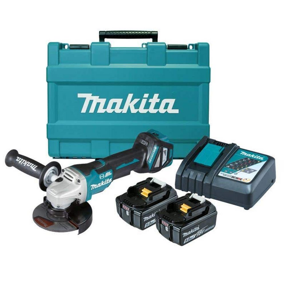 Makita Cordless Angle Grinders 5" 125mm