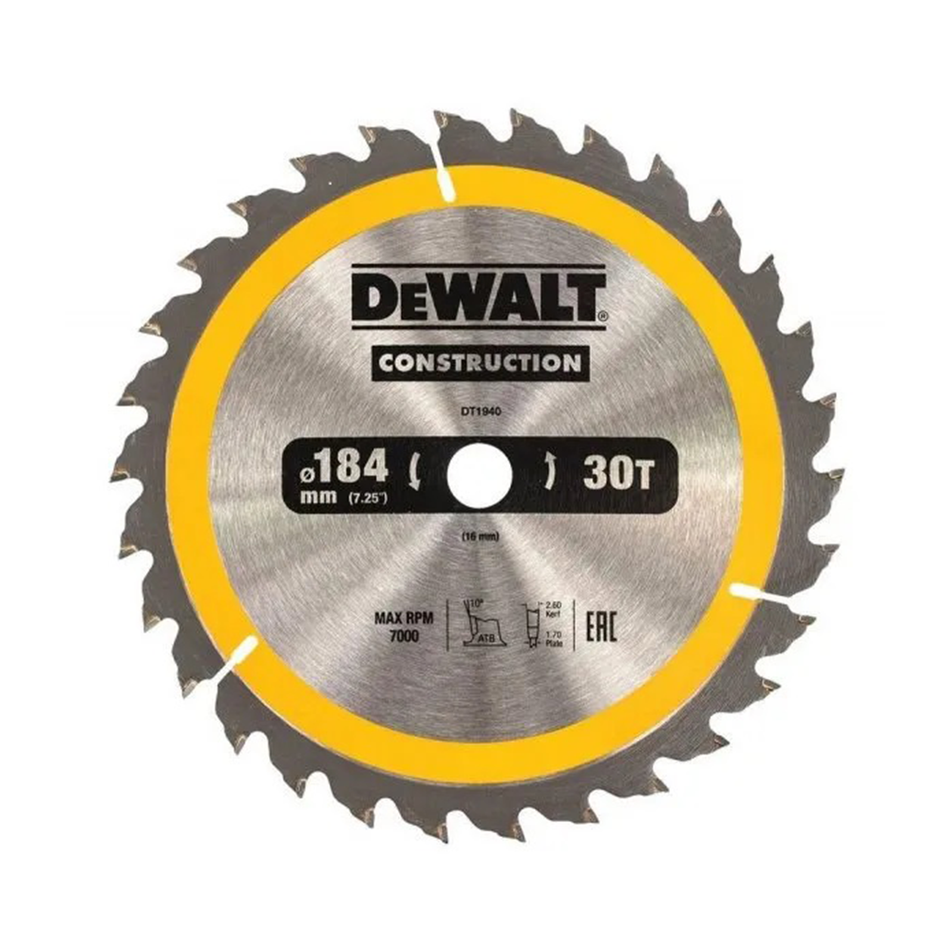 Dewalt Circular Saw Blades Series 30 D184