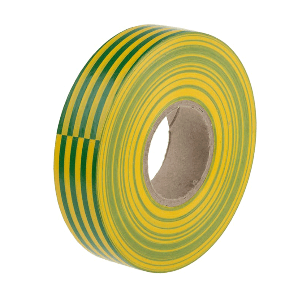 Vini Electrical Insulation PVC Tape Yellow Green