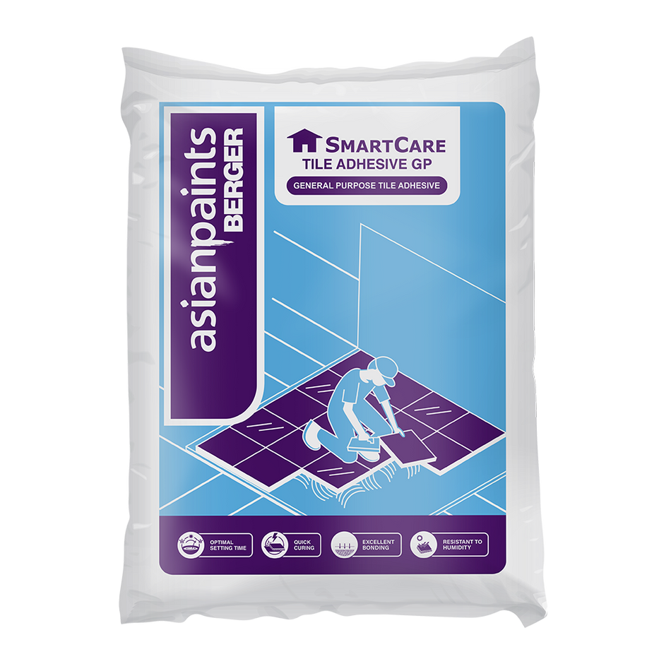 Asian Paints Berger SmartCare Tile Adhesive GP 20Kg Grey