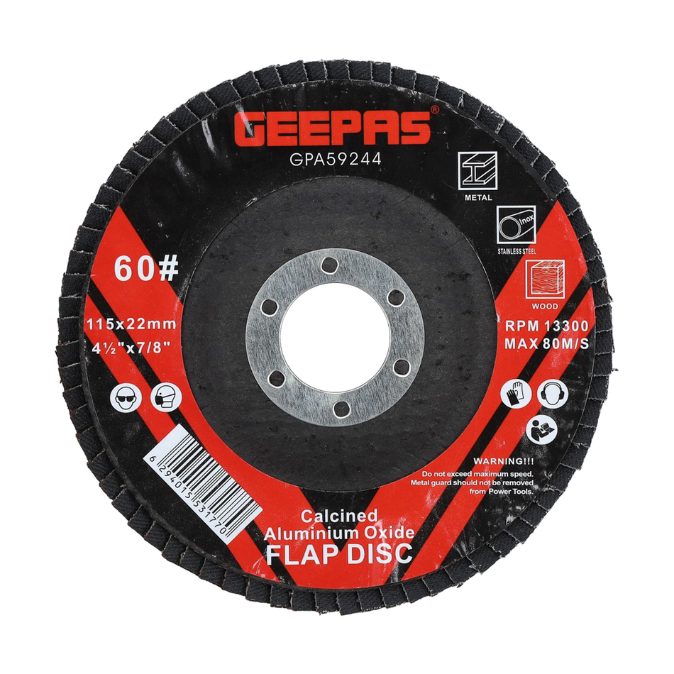 Geepas Flap Disc 115mm x 222mm