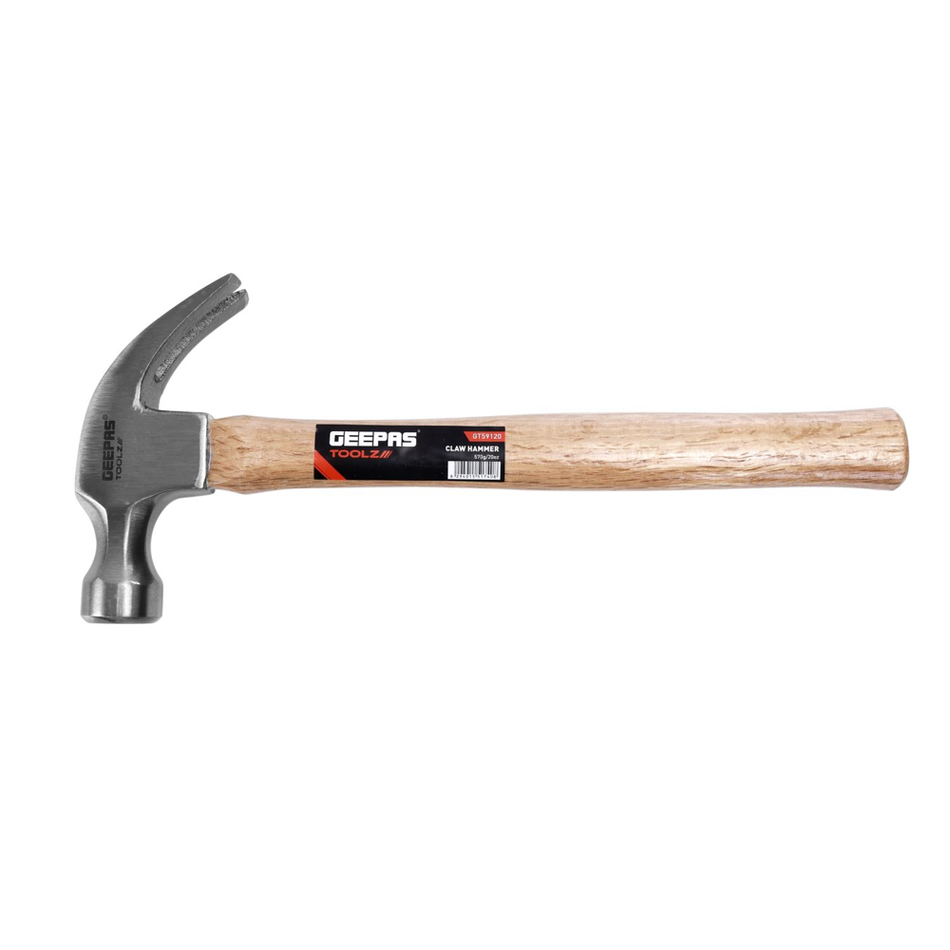 Geepas Wooden Handle Claw Hammer