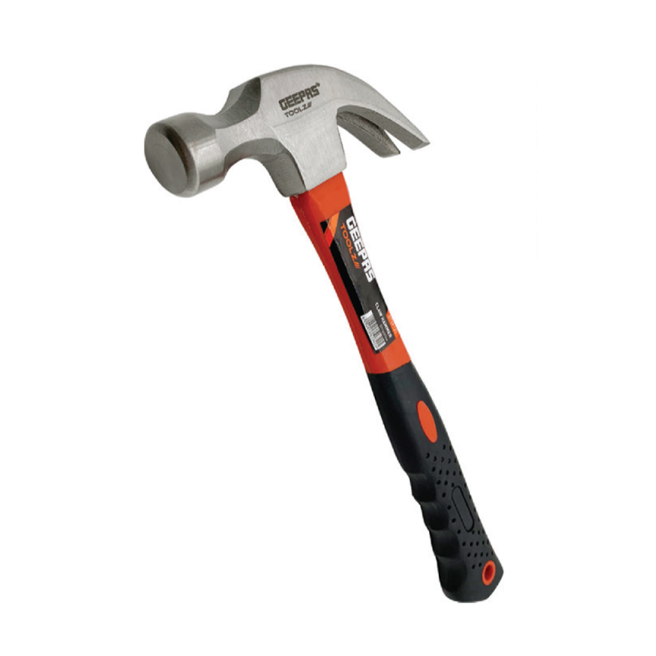 Geepas Fibre Handle Claw Hammer