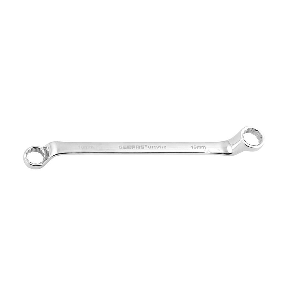 Geepas CrV Double Ring Spanner 18 x 19mm