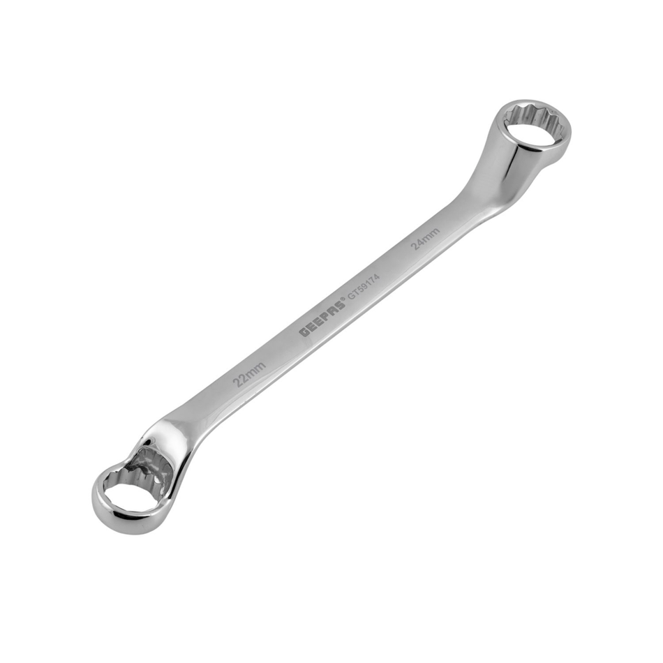 Geepas CrV Double Ring Spanner 22 x 24mm