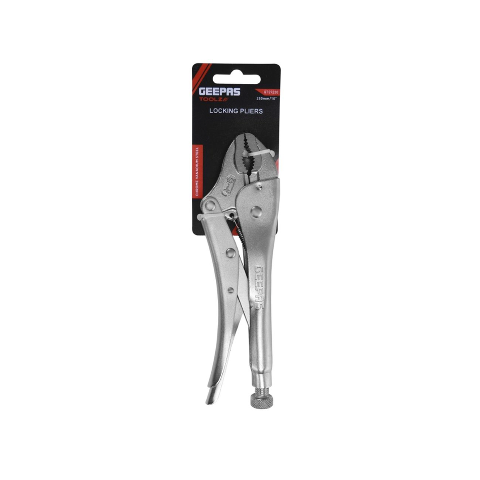 Geepas Curved Jaw Locking Pliers  10"