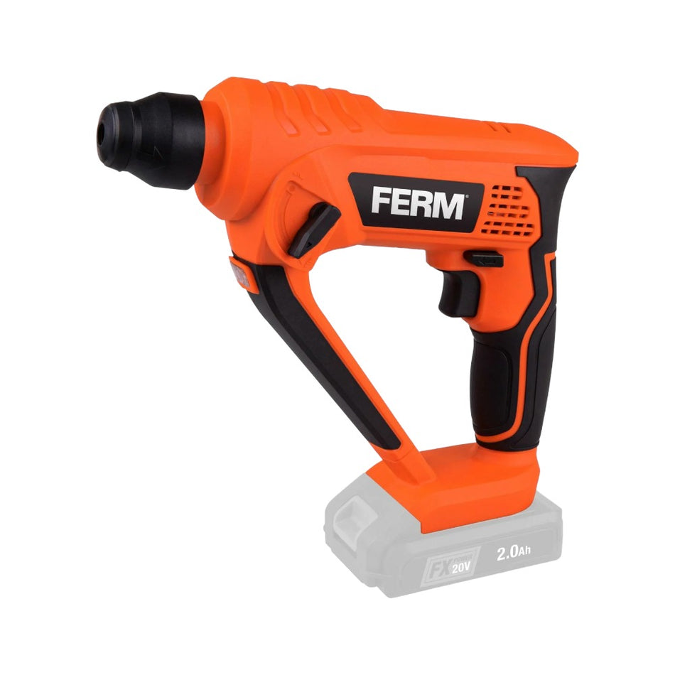 FERM Rotary Hammer, Excluding Battery and Charger  20V