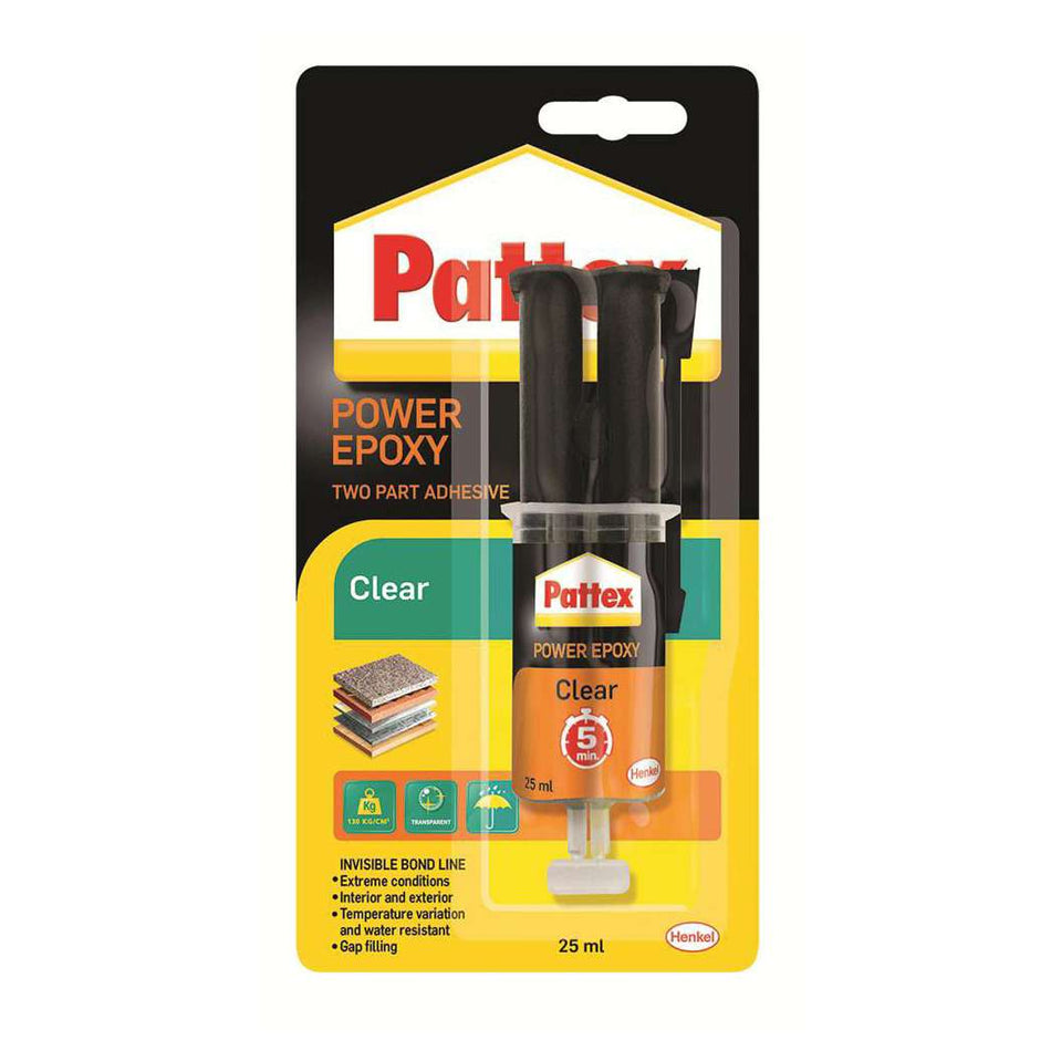 Henkel Pattex Clear Epoxy Adhesive