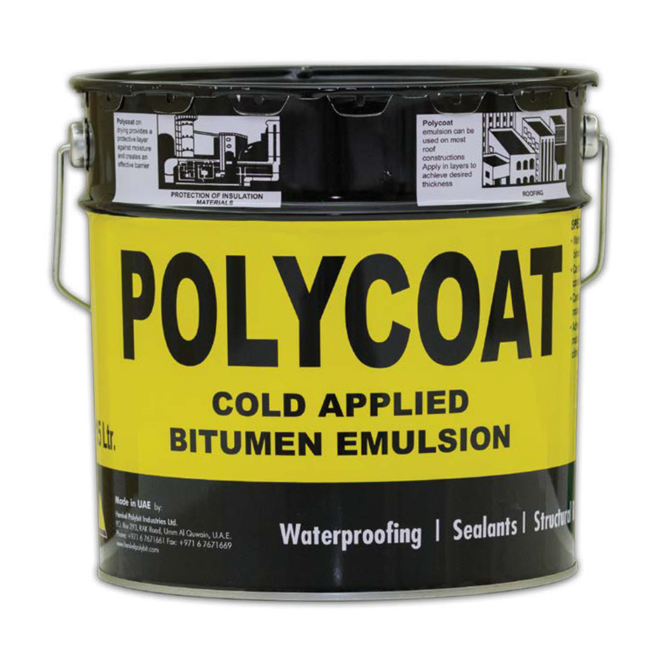 Henkel Polybit Polycoat Cold Bitumen Emulsion 15L