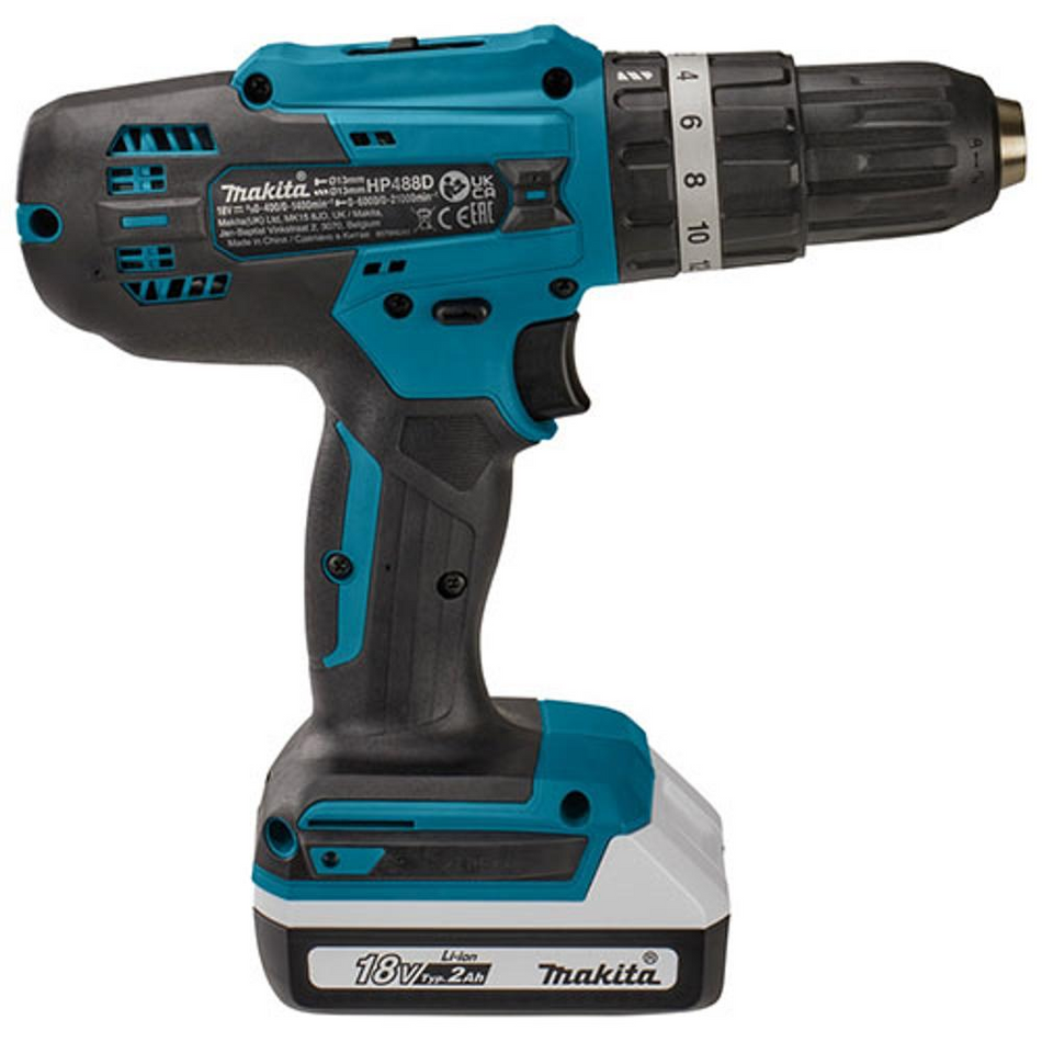 Makita Cordless Hammer Driver Drill 1/2" 13mm