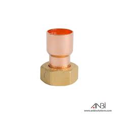 Copper Brazing End Feed Straight Tap Connector