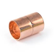 Copper Brazing End Feed Straight Coupler
