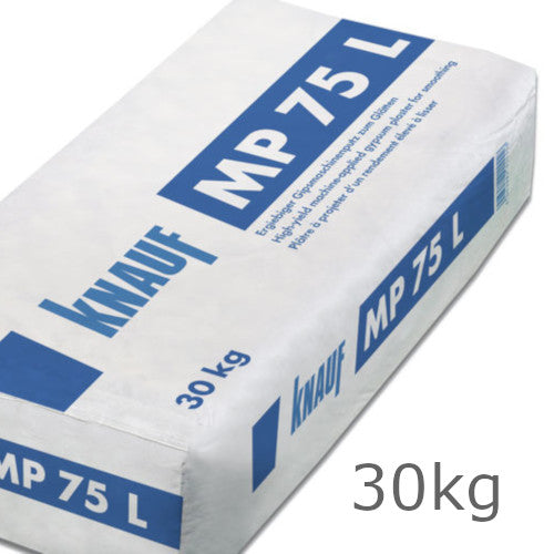 Knauf Gypsum Plaster Pre-Mixed Dry MP 75 L 30 Kg