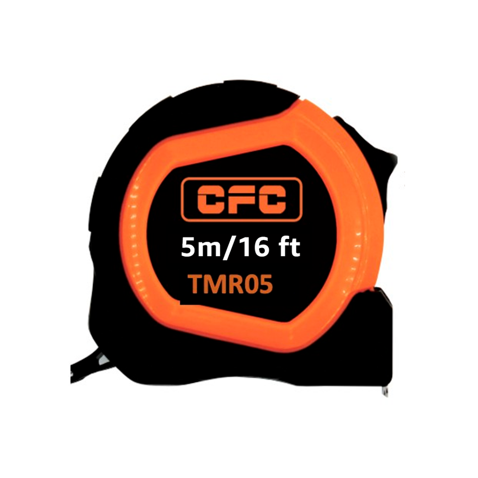 CFC Rubber grip Measuring Tape 5m