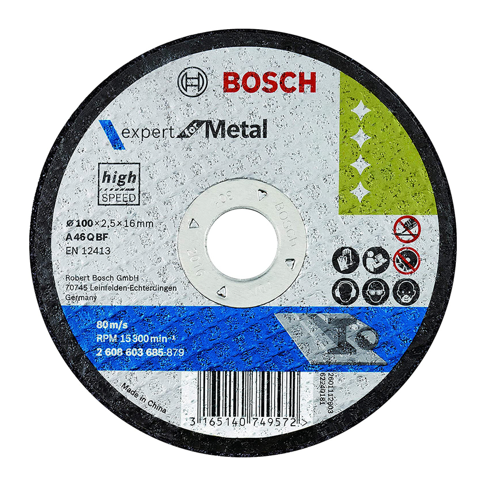 Bosch Metal Grinding Disc 100mm