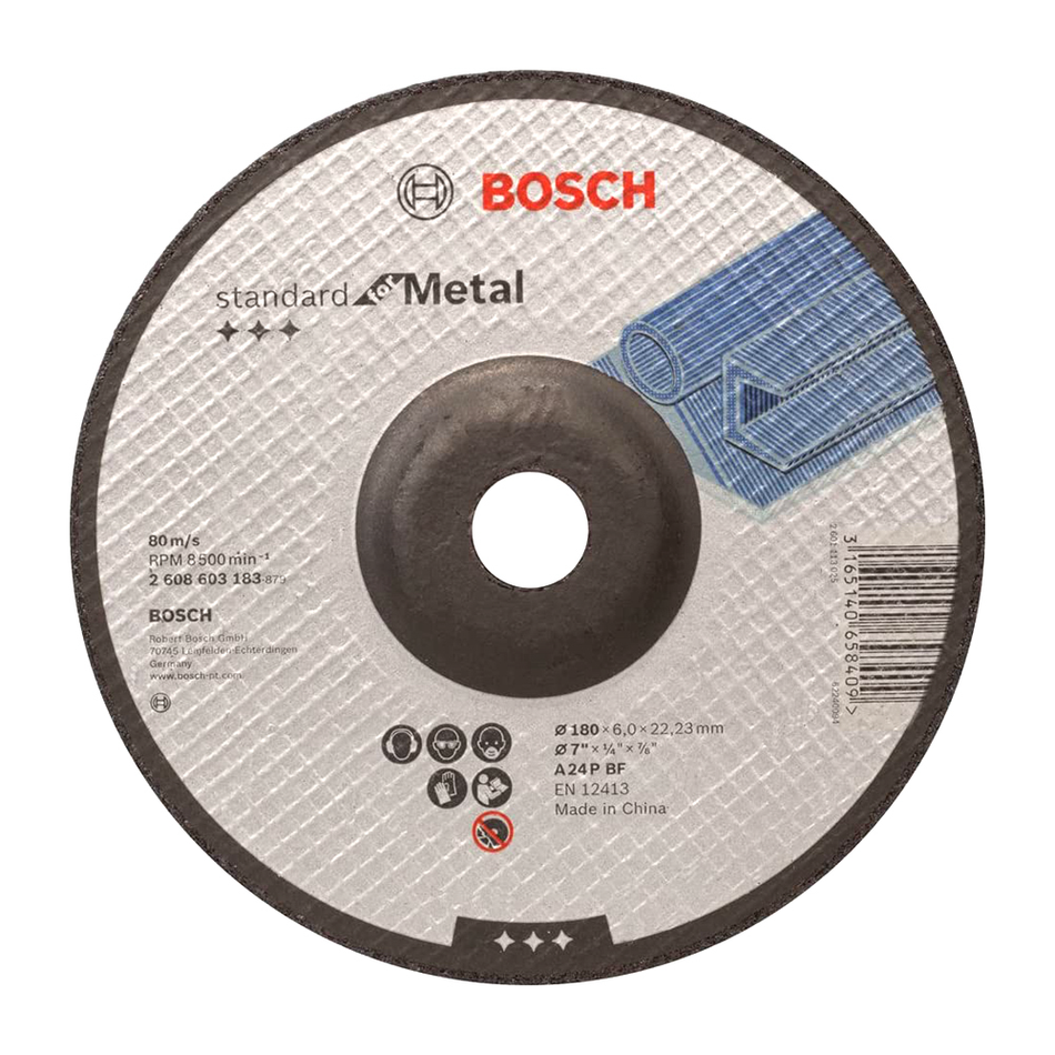 Bosch Metal Grinding Disc 180mm