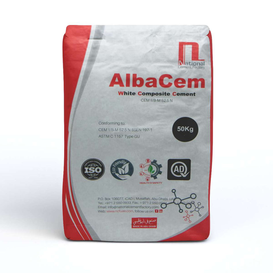 AlbaCem National White Cement - 50Kg