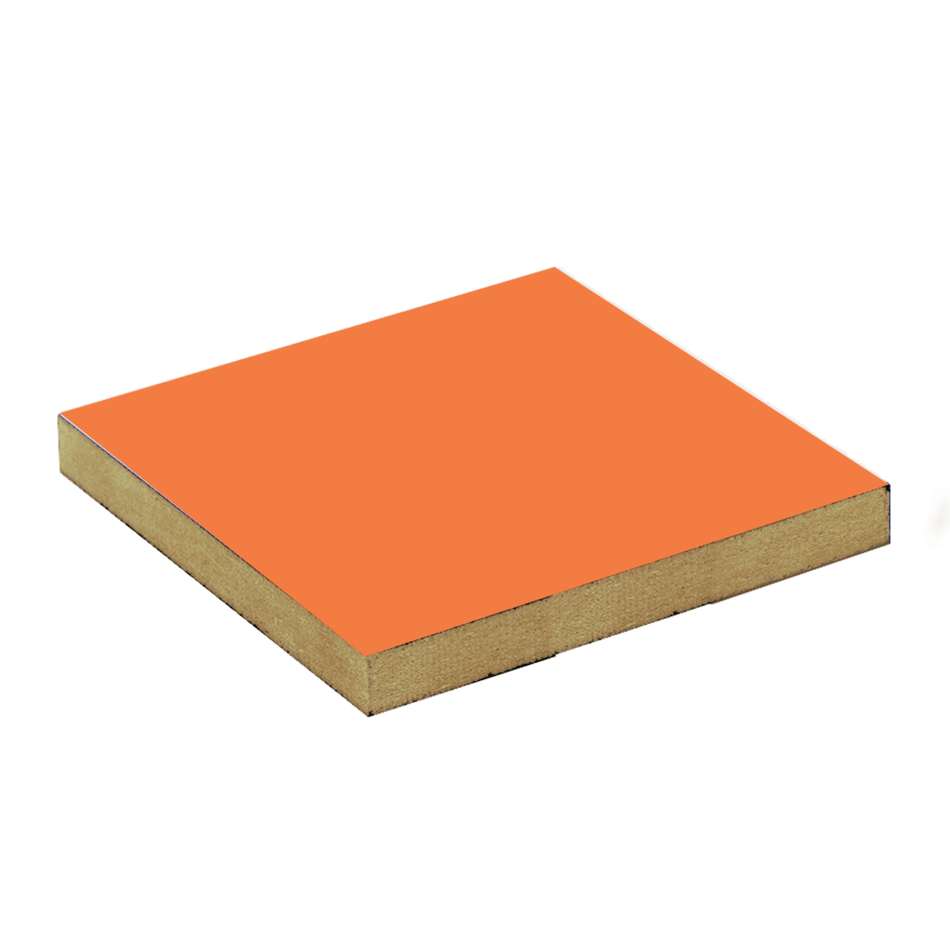 Orange Melamine MDF Sheet -18mm