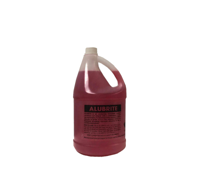 ALUBRITE Coil Cleaner Condenser Red 1Gln for Outdoor Use