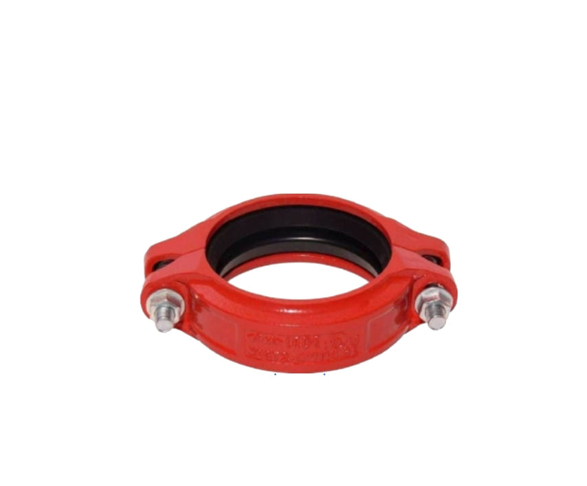 IMPORT CHINA Rigid Coupling Iron Grooved Red Fittings