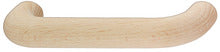 Furniture handle, D handle, wood