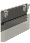 Handle profile, Aluminium, concealed