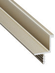 Handle profile, Aluminium, for handle-less front appearance