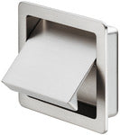 Inset handle, Zinc alloy, with flap