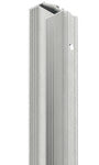 Handle Profile, Häfele Slido F-Handle26 A6, aluminium, for sliding doors