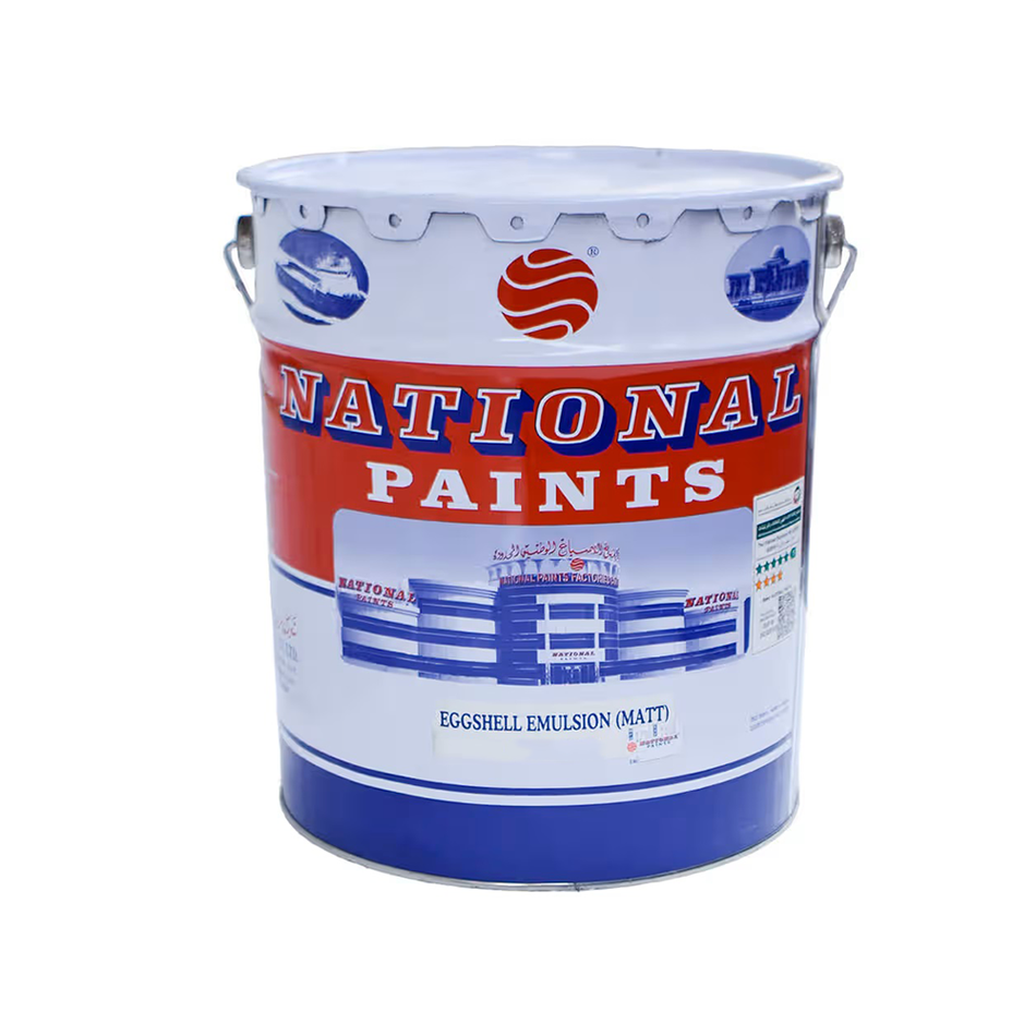 National Eggshell Emulsion Matt 20L Off White