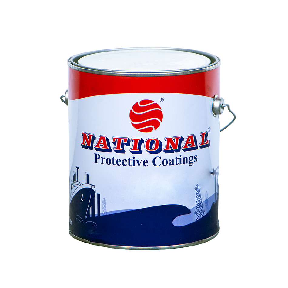 National N.C. Putty For Wooden And Steel Surfaces 3.6L - White