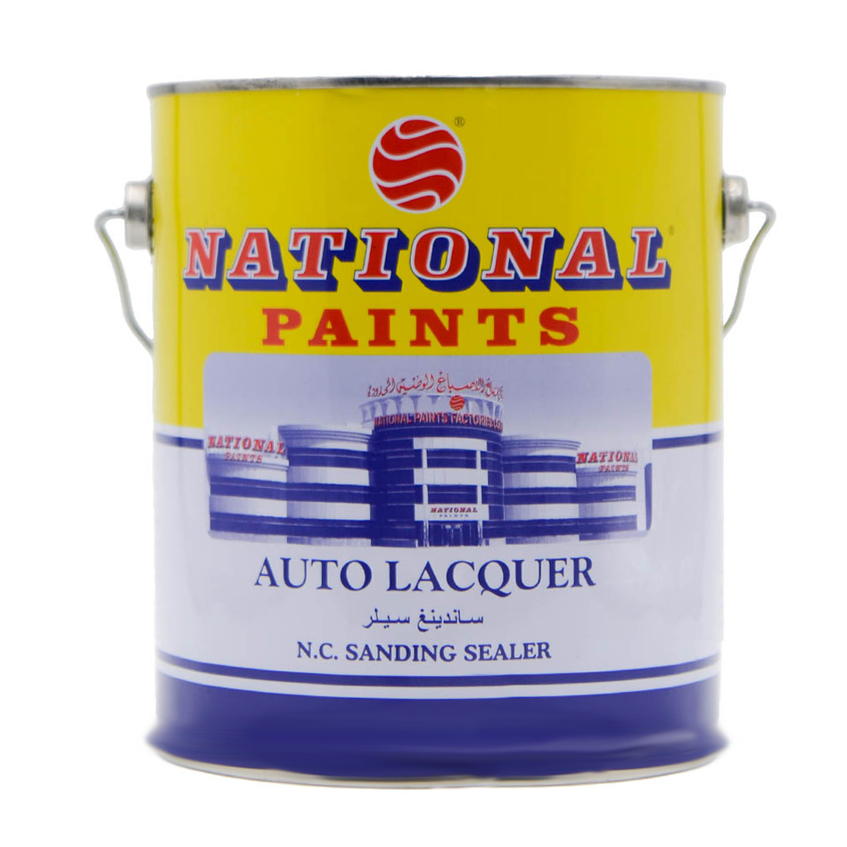 National N.C. Sanding Sealer Alkyd-Nitrocellulose Based - 3.6L