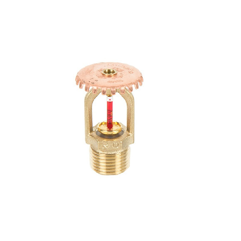 Rapidrop Upright Quick Response Sprinkler, Brass Finish, 68’C