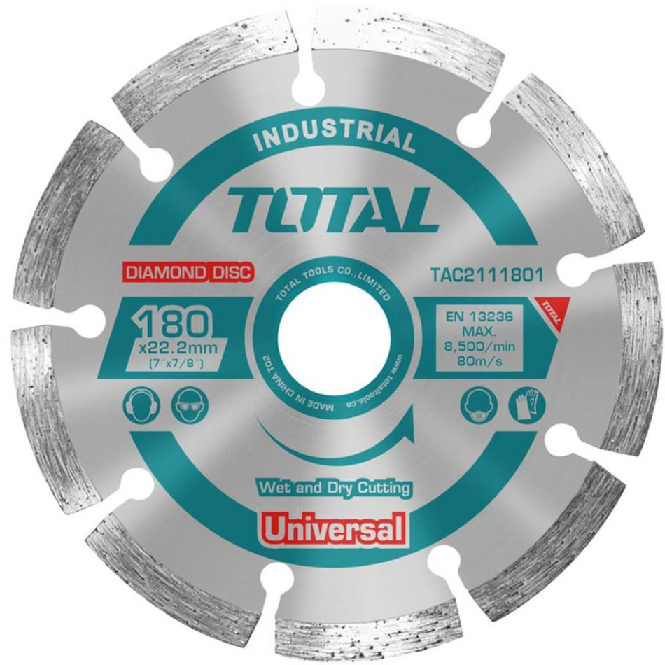 Total Diamond Disc 7" X 22mm