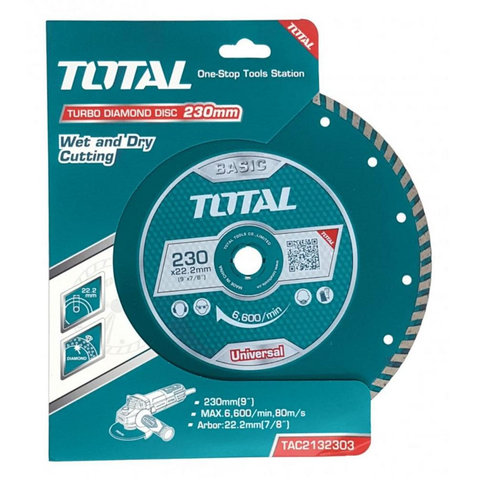 Total Turbo Diamond Disc 9 "