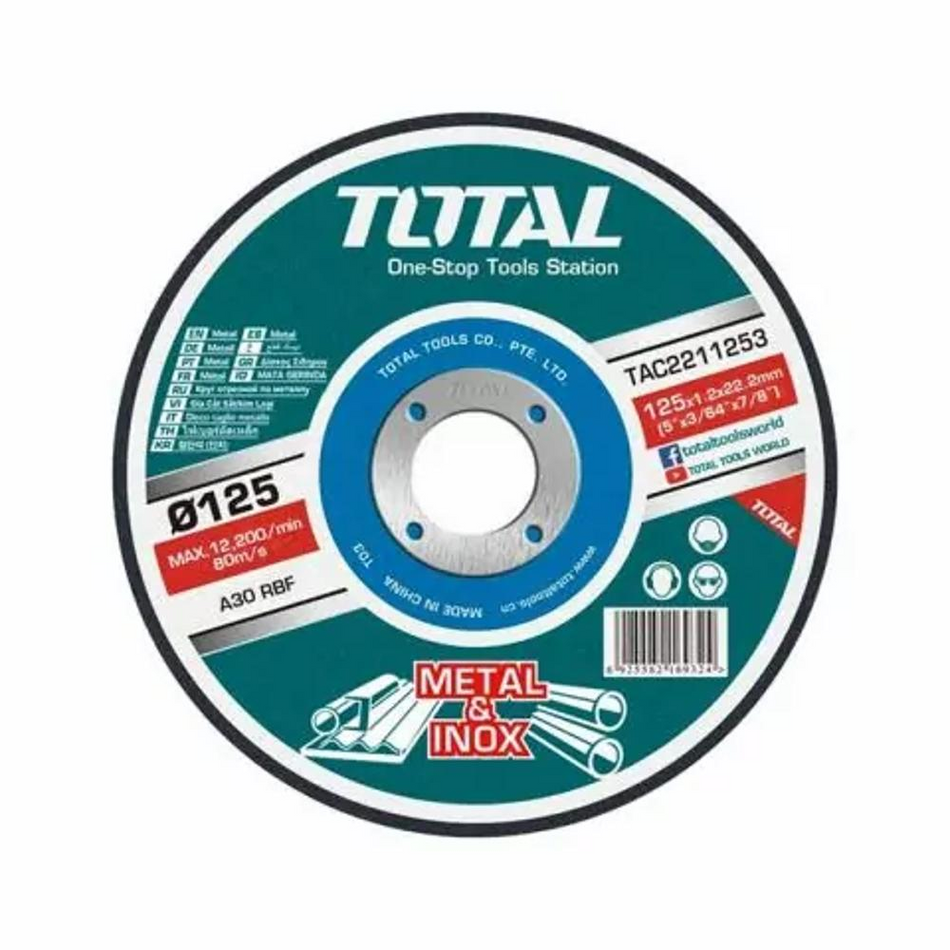 Total Abrasive Metal Cutting Disc 9" X 22.2mm