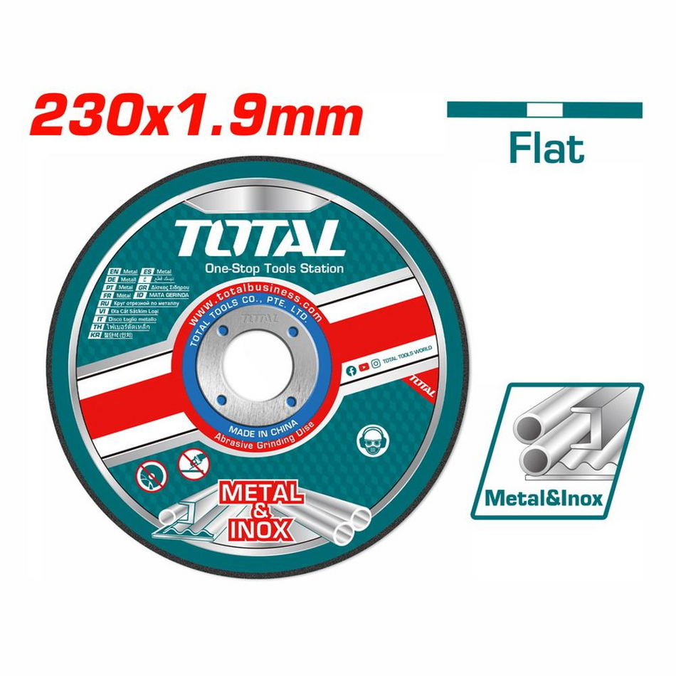 Total Abrasive Metal Cutting Disc 9" X 1.9mm