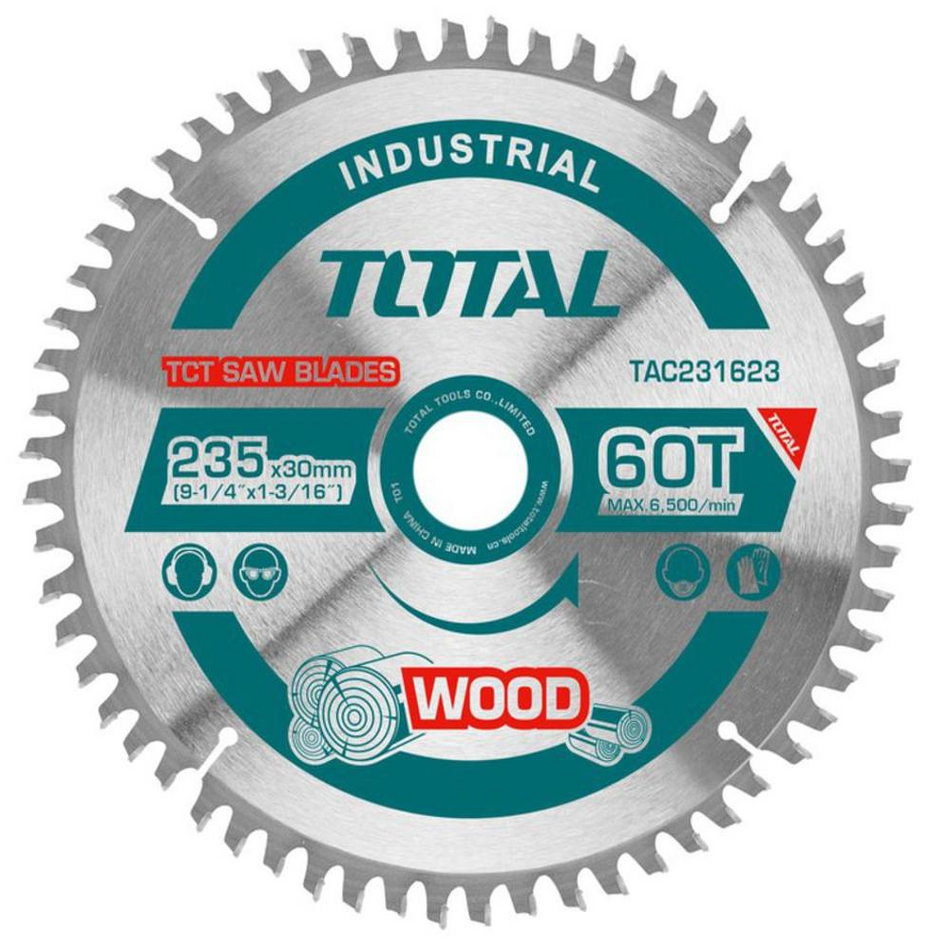 Total TCT Saw Blade 9 "